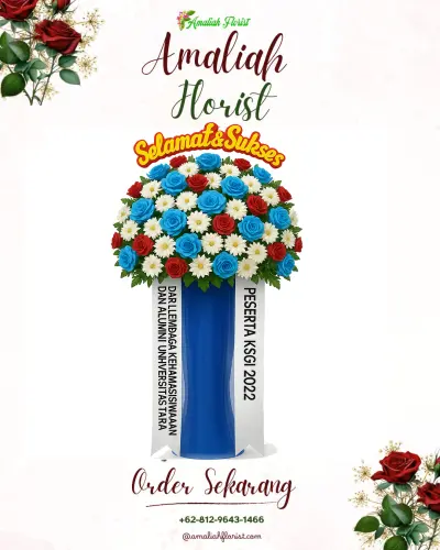 Standing Flower di Rumah Duka Daan Mogot (cabang)